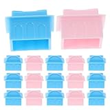 VICASKY 80 Stück Ersatzspielhaus und Hotelset aus Robustem Kunststoff Buntes Zubehör für...