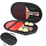 Mihauuke Tischtennis Tasche - Tischtennis Organizer,Aufbewahrung Hartschale Tragbar Für...