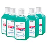 5x 500 ml Schülke Desderman® Pure Händedesinfektionsmittel Desinfektionsmittel,...