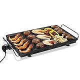 Princess Table Chef XXL – 4 mm dicke Teppanyaki-Grillplatte, 60 x 36 cm, 4-6 Personen 2500 Watt,...