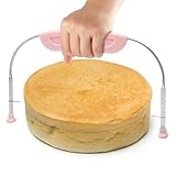 Tortenschneider Tortenbodenschneider Edelstahl Kuchenschneider Höhenverstellbar Tortenboden...