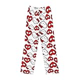 Damen Schlafanzughose Hosen Lang Flanell Pyjama Hose Schlafanzug Damen Pyjamas Weich Kawaii Pyjamas...