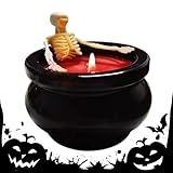Générique Gothic-Kerzen – Skelett Halloween Geisterkerze | Die gruseligen Dekorationen der...