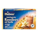 Meßmer Ländertee Südafrikanischer Rooibos mit Vanille | 20 Teebeutel | mild-lieblich mit...