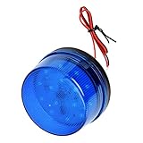 CHICIRIS Blaues DC9-12V LED-Stroboskop-Beacon-Notfallalarm-Warnsignal-Blinklicht für die Sicherheit...