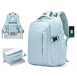SZLX Vakuum Rucksack Handgepäck Damen, Airbag Rucksack Vakuum mit Vakuumsystem für Reisen, Ryanair...