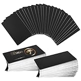 300 Stück Metall Visitenkarten Blanko, Visitenkarten Erstellen Beeindruckende Rohlinge Aluminium...