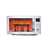 SEVERIN 4-in-1 Mikrowelle „Crispy Wave“, Heißluft-Funktion bis 230°C, Heißluftfritteuse,...