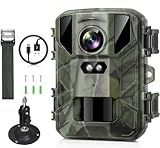 VanBangTec Mini Wildkamera 4K 50MP, Wildtierkamera mit Nachtsicht Bewegungsmelder 850 IR LEDs, 0,2s...