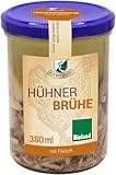 Kiebitzhof Bioland Hühnerbrühe mit Fleischeinlage (6 x 380 gr)