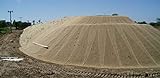 NOOR Erosionsschutzmatte 1,22 x 50m 250 g/m² I Biologisch-abbaubares Jutenetz für Pflanzen I...