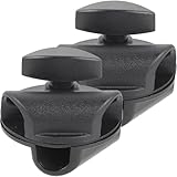 PAMINGONO 2 Stück Mikrofonarm Stativklemmen Metall Kunststoff Drehbar Kompakt Universell für...