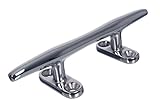 NAJDER Klampe Edelstahl 125mm, Runde, für Boot, Bootsklame, Edelstahlklampe, Marine Klampe, für...