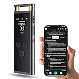 64GB KI Digitales Diktiergerät mit Playback - Aufnahmegerät mit ChatGPT 4o zum Transkribieren und...