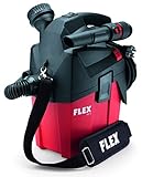 Flex Werkstattsauger VC 6 L MC (1200 Watt, kompakter Trockensauger mit Tragegurt, Behälter 6 l,...