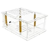 NVMe Solid Disc Treibergehäuse Acrylgehäuse Unterstützt 2230/2242/2260/2280 Mit/ohne Kühlkörper...