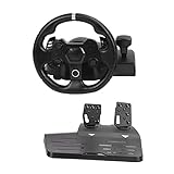 Game Racing Wheel, 270 Grad Universal USB Car SIM Racing Lenkrad mit Pedalen, Driving Force PC...