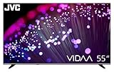 JVC Fernseher 55 Zoll Smart TV VIDAA LT-55VD3555 4K Fernseher UHD, HDR TV mit Dolby Vision und...