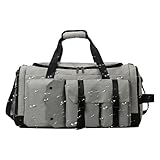 Wochenendtaschen für Frauen,Große Wasserdichte Sporttasche | Rucksack Mit Feuchtigkeitsgetrennten...