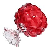 Hohopeti Vintage Eisschale aus Klarem mit Retro Diamantmuster Eleganter Dessertschale für Pudding...