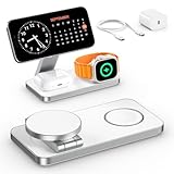 Kompatibel mit Magsafe Ladegerät,QTlier Ladestation Apple Watch und iPhone Kompatibel mit iPhone...