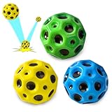 Willingood Astro Jump Ball, 3-St Space Moon Ball, Mini Jump Ball, Super High Bouncing Lightweight...