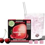 waterdrop® Microenergy CHERRY, Energy Drink Pulver, 12 Würfel Getränkepulver, KIRSCHE Geschmack,...