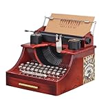 Fayemint Schreibmaschine Spieluhr, Vintage Schreibmaschine Stil mechanische Spieluhr, Vintage...