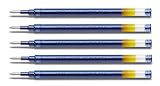 Pilot Gelschreiber G2 07 Mine 5er Set blau