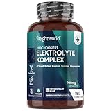 Elektrolyte Tabletten - 900mg pro Tablette - mit Magnesium, Kalzium, Kalium, Natrium & Chlorid - 180...
