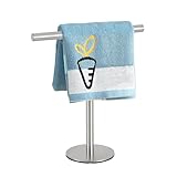 Handtuchständer Für Die Arbeitsplatte – 32 cm Hohes Metall, Freistehende Stange,...