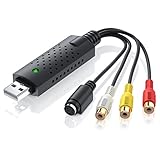 CSL - USB 2.0 Audio Video Grabber - Neue Software Windows 11 fähig - VHS - Videoadapter zur...