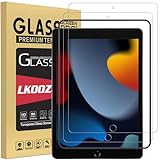 LKOOZO [2 Stück Schutzfolie für iPad 9. / 8. / 7. Generation, iPad 9/8/7 (10,2 Zoll,...
