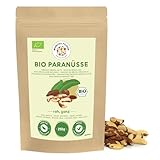 Paranüsse BIO 250g von Munchilycious, rohe Paranusskerne, Nüsse Snacks, Keto, Perfekt für...