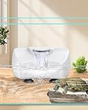 Pawfly 300 L/H 4 W Innenfilter für Schildkröten und Amphibien, Mini Filter für 1-35L Aquarien -...