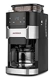 GASTROBACK 42711 Kaffeemaschine Grind & Brew Pro, Filterkaffeemaschine mit integriertem Mahlwerk,...