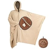 Zuasdvnk Tragbare Poncho-Decke, isolierter Poncho | Camp-Schlafsack aus Fleece, Cape Cape –...