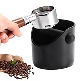 NLONLL Abklopfbehälter für Siebträger Espresso - Abschlagbox Knock Box Kaffeesatz...