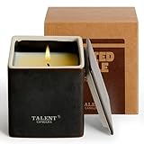 TALENT CANDLES Duftkerzen Keramik Cup Handheld 3 Wicks Natürliche Soja Wachs Kerzen Geschenke für...
