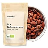 Kamelur 1kg BIO Kakaobohnen Sorte Trinitario - Rohkost - ganze Kakao Bohnen nicht geröstet, vegan...