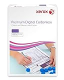 Xerox 003R99107 Premium Digital Selbstdurchschreibepapier, vorsortiert Pack mit 500 Blatt, 250...