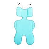 LABRIMP Atmungsaktive Sitzeinlage für Kinderwagen Babyauflage Geeignet für Verschiedene Modelle...