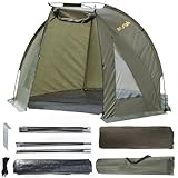 Dr.Fish Camping Angelzelt 1-2 Personen Ultraleichtes Leichtes Aufstellen Bivvy Wasserdichtes...