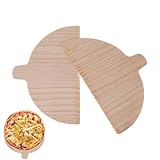 Pizzaschaufel aus Holz, Pizzaschaufel aus Holz, Piduschaufel ermöglicht das transparente Bewegen...
