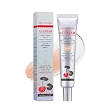 Newvenper CC Creme mit Centella Asiatica für Farbkorrektur Voll Deckende Foundation mit LSF 25,...