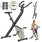 maxVitalis Heimtrainer X-Bike aktiv Pro: F-Bike, Indoor Bike, Hometrainer Fahrrad klappbar,...