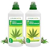 Purgrün® Indica-Dünger-Set | Schnell wirksame Rezeptur | Vollspektrum-Nährstoffe für Wachstum &...