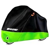 ZUAPEV Fahrradabdeckung Wasserdicht, Fahrradgarage Wetterfest Plane für Aussen, Fahrrad Abdeckplane...
