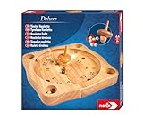 Noris 606101930 Deluxe Tiroler Roulette, Der Holzspiel Klassiker aus den Alpen mit Holzkreisel, ab 6...