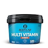 Bodylab24 Multi-Vitamin Extreme 120 Tabletten, mit 13 essentiellen Vitaminen (Vitamin A, B1, B2, B3,...